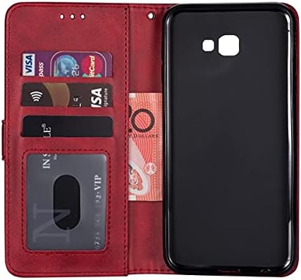 Калъф за мобилен телефон, чанта за Samsung Galaxy J4 Plus, Защитен калъф в стил Чантата си, скоба Защитни ръкави от изкуствена