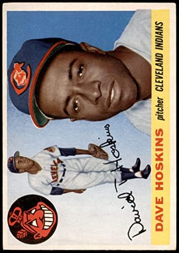 1955 Topps 133 Дейв Хоскинс Кливланд Индианс (Бейзболна картичка) EX индианците