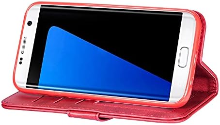 Калъф за мобилен телефон Чанта за Samsung Galaxy S7 Защитен калъф в стил Чантата си, категория на Защитния своята практика от изкуствена кожа Функционален Защитен калъф-гр