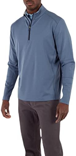 Мъжки облекла за голф Bobby Jones - Performance Viking, Пуловер с дълги ръкави от полиестер / Ликра с цип на четвърт