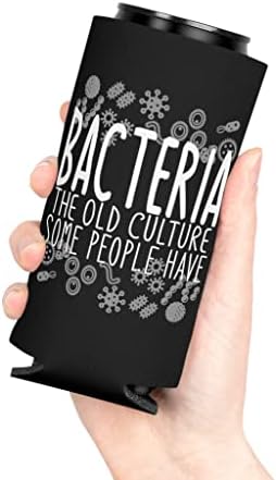 Ръкав Охладител за Бира банки Забавни Професор-Бактериологи, Саркастични Забележки, Хумористични Забележки Микробиолози,