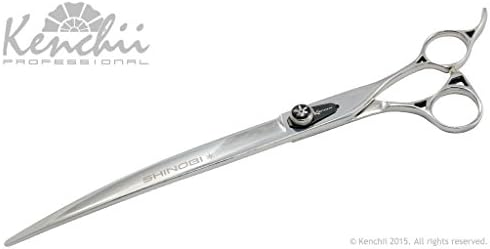 Ножици за груминга на Dj от Kenchii Grooming Професионални ножици за грижа за кучетата (8,0 , директно нож)