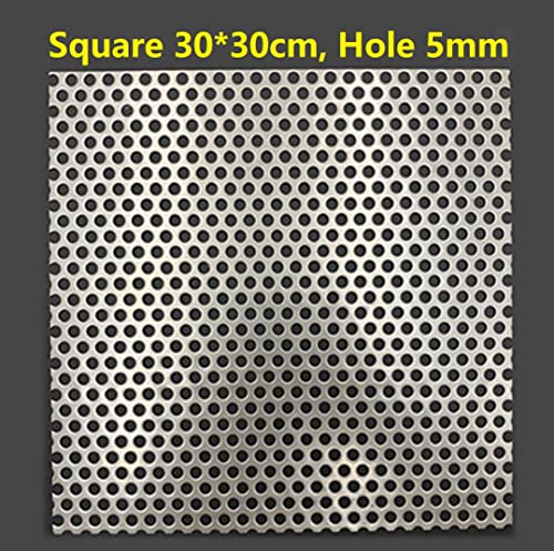 Мрежест филтър кръгла квадратна форма, от неръждаема стомана 304 с Различни размери (квадрат 30 * 30 см 1 бр.)