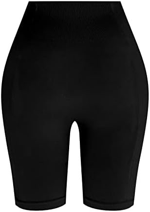Висока талия гамаши за жени на корема управление панталони за йога непрозрачен участък мека плячка здраво тренировка