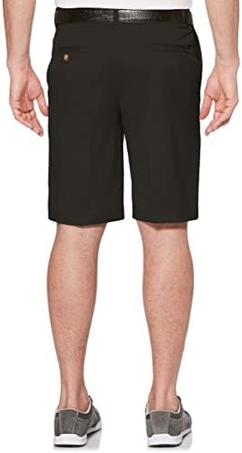 Мъжки къси панталони за голф PGA TOUR с плоска предна част и активен колан (Голям и висок размер на 30-44)