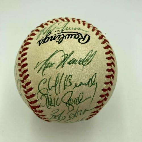 Екипът на Филаделфия Филис 1980-те Подписа Официален договор с Националната бейзболна лига - Бейзболни топки с автографи
