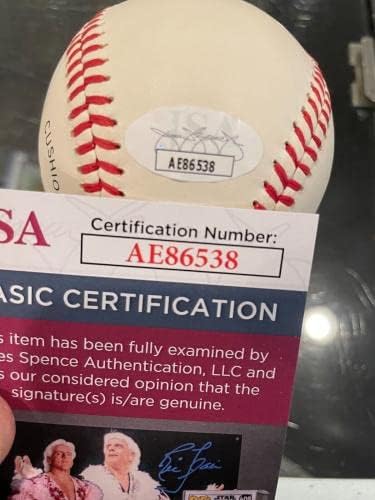 Редки бейзболни топки Фред Frankhouse Braves Dodgers Кардиналите с един подпис Jsa - Бейзболни топки с автографи