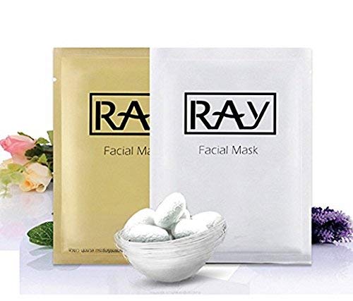 Скоростна Увлажняющей Копринени маски за лице Thailand Ray от 10 листа (злато + сребро)