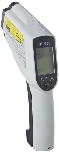 Инфрачервен термометър Ebro TFI-650 ABS с интернет NiCr-Ni, Обхват на измерване от -60 до 1500 ° C резолюция 0,1 ° C,