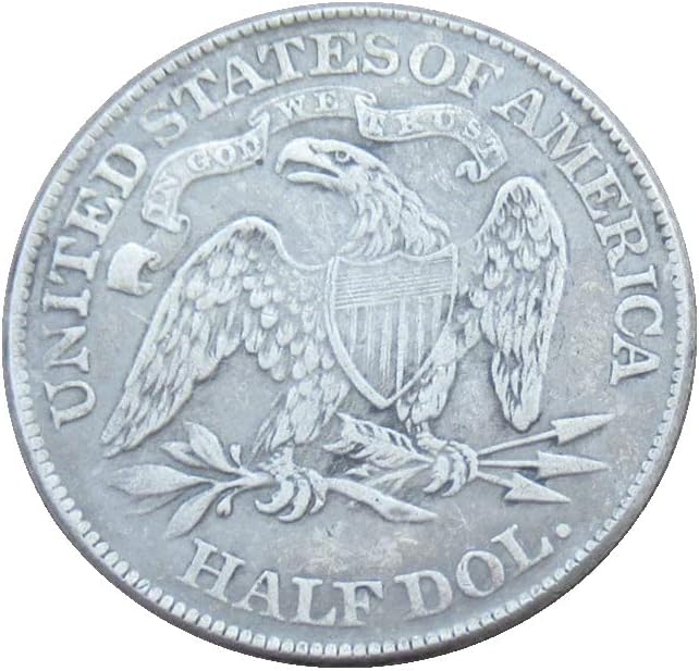 Американският Флаг в Полдоллара 1879 Г., сребърно покритие Копие на Възпоменателни монети