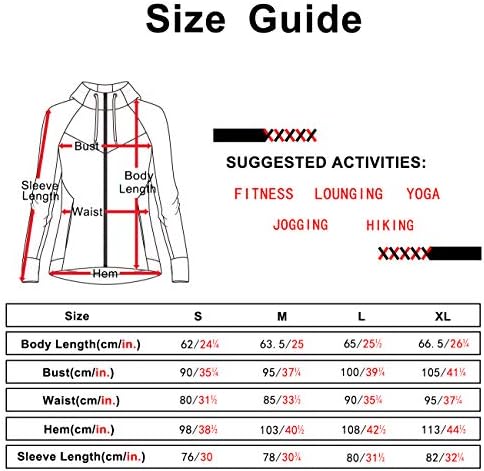 Дамски Спортни якета icyzone Workout Track Jackets - Hoody с качулка за джогинг джоб с дупка за палеца