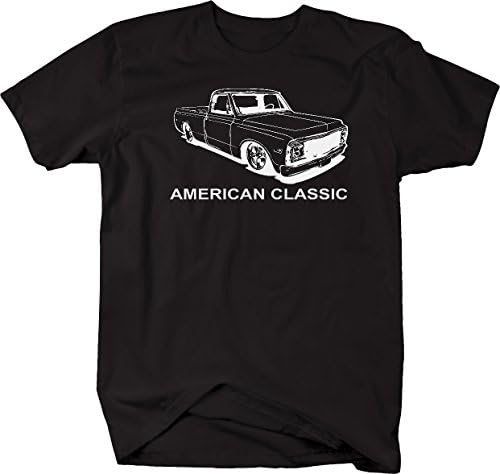 Американската Класическа тениска за пикап Muscle Car C10 Fleetside 1967-72 за Мъже