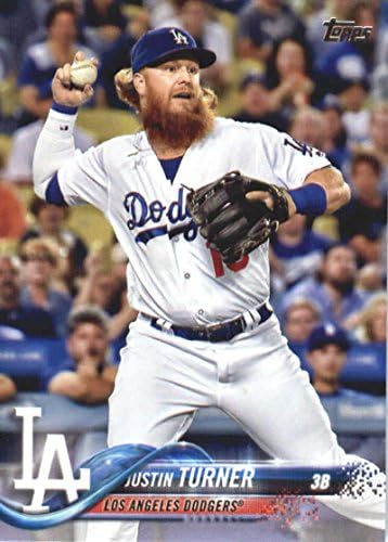 Бейзболна картичка на Джъстин Търнър Лос Анджелис Доджърс 2018 Topps Series 2599 - GOTBASEBALLCARDS