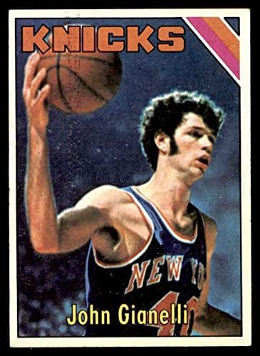 1975 Topps 141 Джон Джанелли Ню Йорк Никс (Баскетболно карта) VG/EX + Никс Тихоокеанския университет