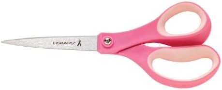 Ножици за повишаване на информираността за рака на гърдата Fiskars 8 Инча