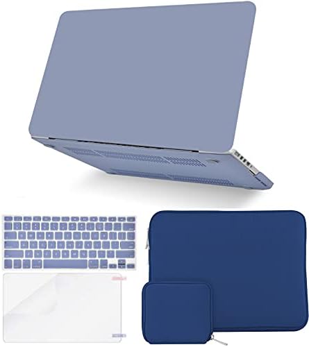 KECC е Съвместим с MacBook Pro 13-инчов калъф M2 A2338 M1 A2289 A2251 Touch Bar Пластмасов твърд корпус + Капак на клавиатурата