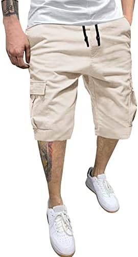 YKARITIANNA Мъжки Туристически Панталони-Карго, Леки Тактически Панталони, Обикновен Пътнически Шорти за Бивакуване на