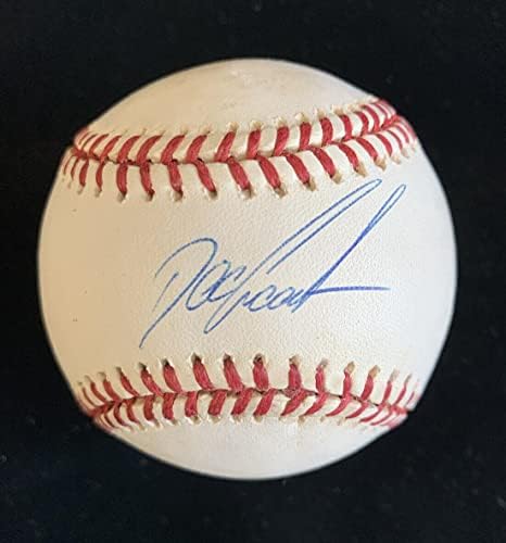 Дуайт Док Гуудън Метс Янкис е ПОДПИСАЛ Официален бейзбол Ела Будига с голограммой - Бейзболни топки с автографи