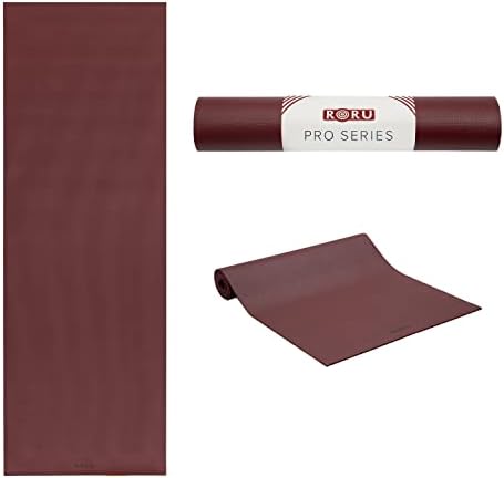 Килимче за йога серия RORU Concept PRO, дебел, нескользящий, 5 мм (0,2 инча), за йога студиа и хотели, Голяма 68 x 24