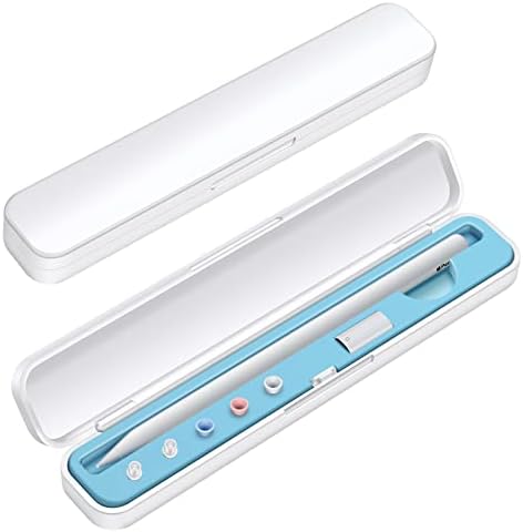 Калъф за носене TANKICOM с топчета моливи за Apple Pencil 2-ро поколение и 1-во поколение, Кутия за съхранение на Apple