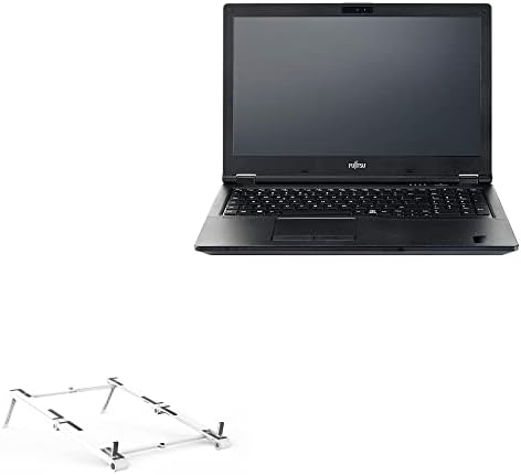 Поставяне и монтиране на BoxWave, съвместима с Fujitsu LifeBook E5510 - Преносима алуминиева поставка 3 в 1 с множество