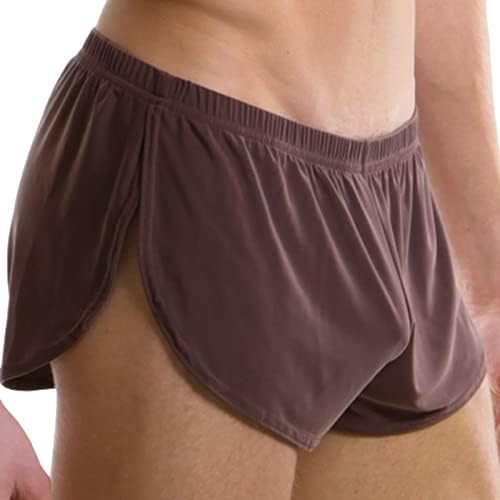 2023 Новите Мъжки, Леки, Гладки къси панталони за момчета, Секси Удобно Ежедневното Однотонное Бельо, Панталони Aloud,