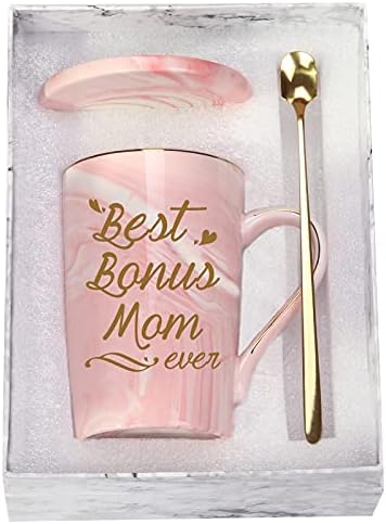 Най-добрата Бонус Чаша за майките на най-Добрата Бонус Кафеена Чаша за майките на най-Добрите Бонус Подаръци за мама, за Рожден Ден, Подаръци за Деня на Майката за Бо