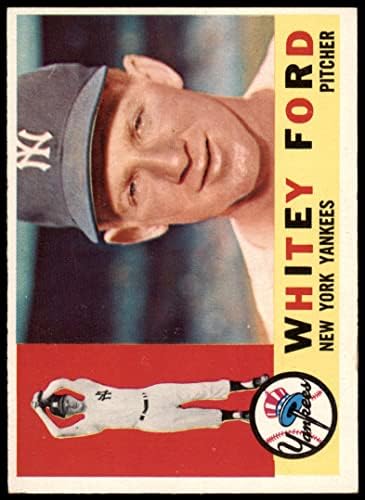 Обикновена бейзболна картичка Topps 1960 г. 35 - та whitey Ford от Ню Йорк Янкис Класа Отличен