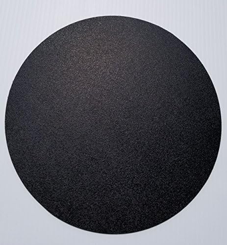 Черен лист ABS-пластмаса с Дебелина 1/8 инча, кръг, изберете Своя диаметър (6 инча)