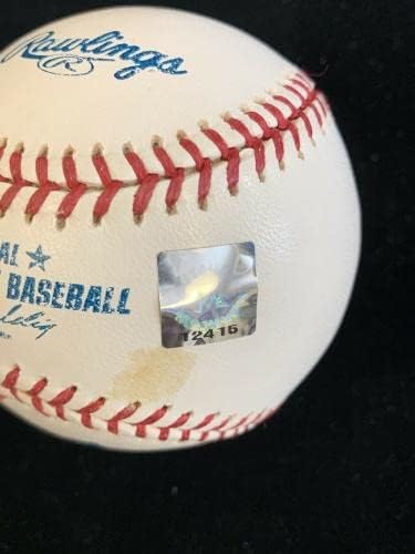 Гавин Флойд Уайт Сокс Филис Брэйвз ПОДПИСА Официален ML Baseball с голограммой - Бейзболни топки с Автографи