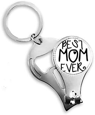 Най-добрите думи на мама, Ден на Майката Ножица За Нокти Халка Ключодържател Отварачка за Бутилки Машина за Рязане