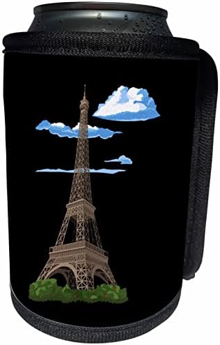 3. Вижте на Айфеловата кула в Париж, Франция, дизайн, отличен за. - Опаковки за бутилки-охладители (cc_353469_1)
