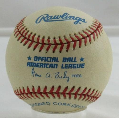 Джеф Ребуле Подписа Автограф Rawlings Baseball B116 - Бейзболни Топки С Автографи