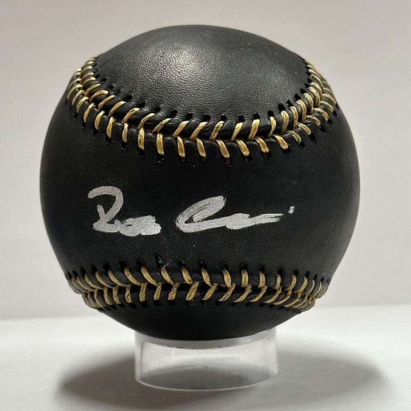 Официален Черен бейзболен сингъл Робинсън Кано с автограф. Auto Steiner MLB Auth - Бейзболни топки с автографи