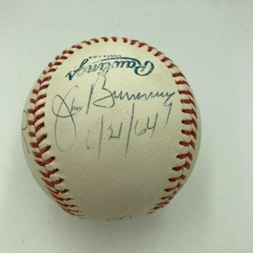 Бейзболни питчеры Sandy Koufax Perfect Game С Автограф от JSA COA - Бейзболни Топки с Автографи