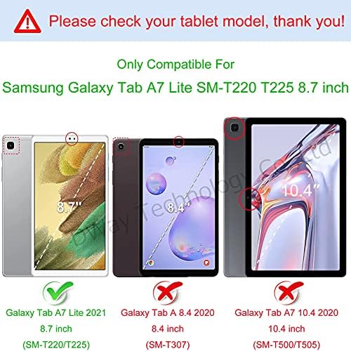 DWaybox за Samsung Galaxy Tab A7 Lite Case 2021 8,7 см SM-T225/T220, Hybrid Броня за тежки условия на работа 2в1 от TPU
