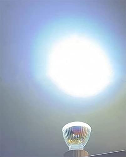 MR11 Led крушка с мощност 3 Вата, мини-Прожектор COB (еквивалент на 25 W халогенна лампа), двухконтактное основа GU4, за озеленяване, осветление, Окачен Лампа, монтиран на сте?