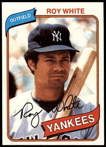 1980 Topps 648 Рой Уайт Ню Йорк Янкис (Бейзболна картичка), БИВШ Янкис