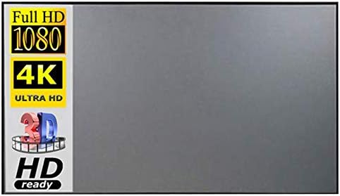 Проектор PBKINKM 72/84/100/120 инча, Светоотражающая кърпа за дисплея DLP-проектор (Размер: 120 см)