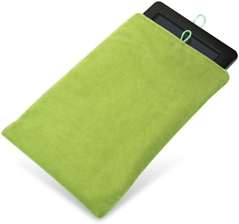 Калъф BoxWave, който е Съвместим с Pocketbook InkPad Color (7,8 инча) - Кадифена торбичка, Ръкав от мека велюровой плат с завязками - Cosmo Pink