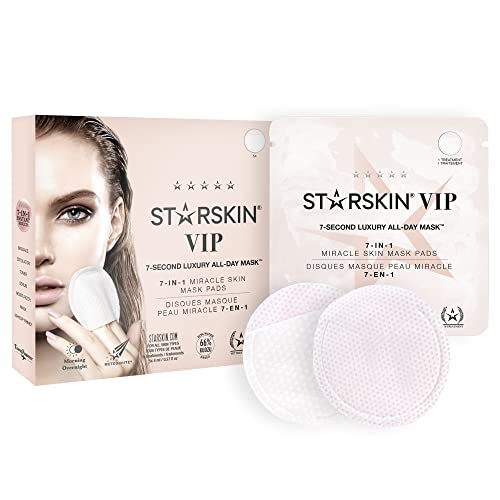 STARSKIN VIP 7 Секунди Луксозна маска на цял ден - Корейски процедура за грижа за кожата от 7 етапа в една подушечке