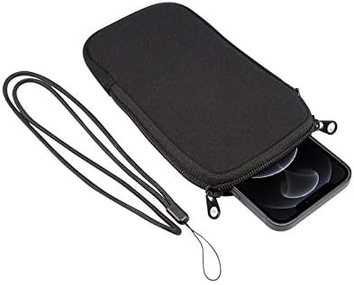 Калъф за мобилен телефон с кобур от неопрен, 7,2-инчов Универсален калъф за мобилен телефон, чанта за мобилен телефон