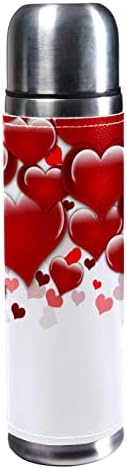 Кафеена Чаша, Термос, Пътна Чаша, Чаша Кафе, Изолирано Кафеена Чаша Червено модел във формата на сърце за Свети Валентин