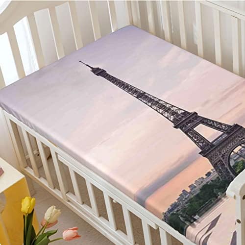 Кухненски Кърпи за яслите в стила на Париж, Портативни мини-Чаршафи за легла с Меки и Дишащи Кърпи-Чаршаф за матрак на
