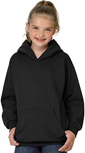 Hoody-пуловер Hanes Big Boys ComfortBlend EcoSmart с качулка _ black_s
