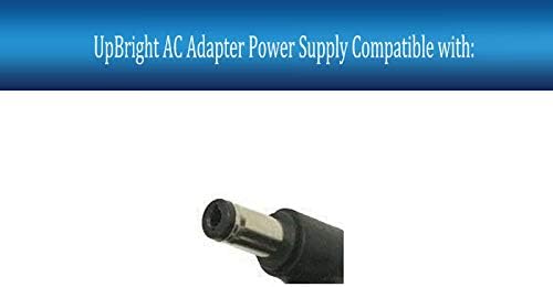 Адаптер UpBright 12V AC/DC, който е Съвместим с Alarm.com ADC-VS420 ADC-VS120 ADC-VS121 ADC-VS1 Аналогов IP видео сървър