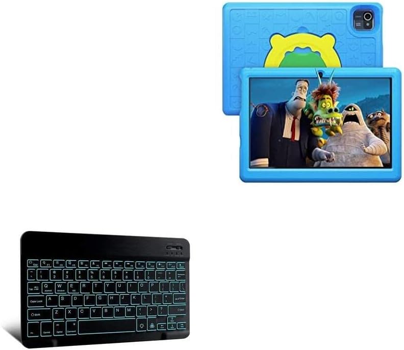 Клавиатура BoxWave е Съвместима с?AMIAMO AMIAMO на Tablet PC Android 10.0 AMM10062 (10 инча) (клавиатура от BoxWave)