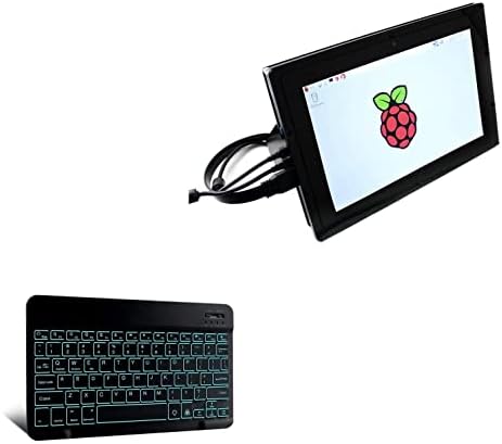 Клавиатура BoxWave е Съвместима с екран HMTECH Raspberry Pi (10.1 инча) (клавиатура от BoxWave) - Клавиатура SlimKeys