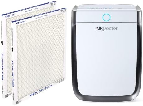 Пречистване на въздуха AirDoctor AD3000 4 в 1 с филтри UltraHEPA, въглеродни емисии и ЛОС Премахва частици в 100 пъти