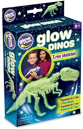 Оригиналния скелет на динозавър тираннозавра Glowstars компания Original Glow Stars, Светещи в тъмното, предназначени за деца на възраст от 3 години
